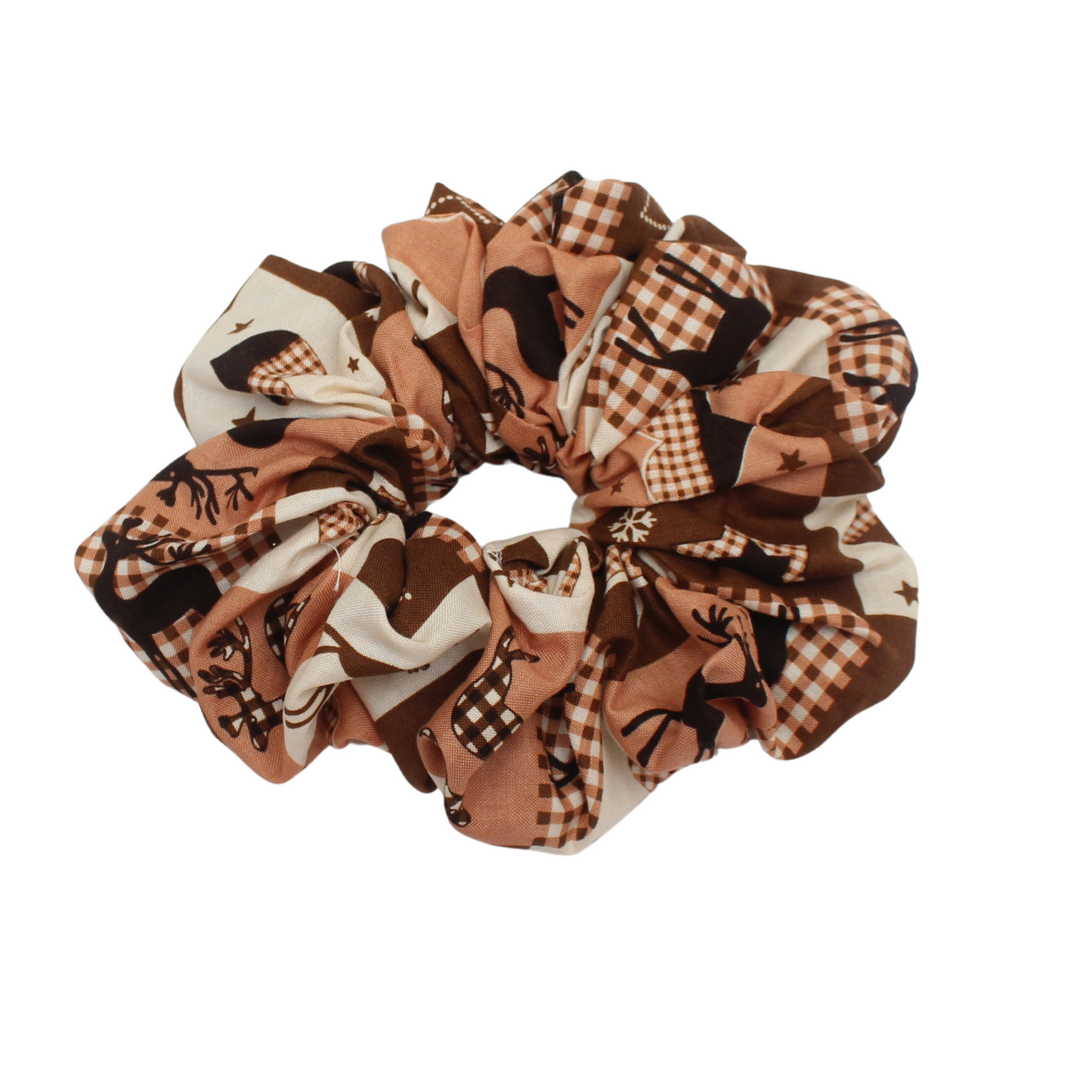Christmas Reindeer Scrunchie