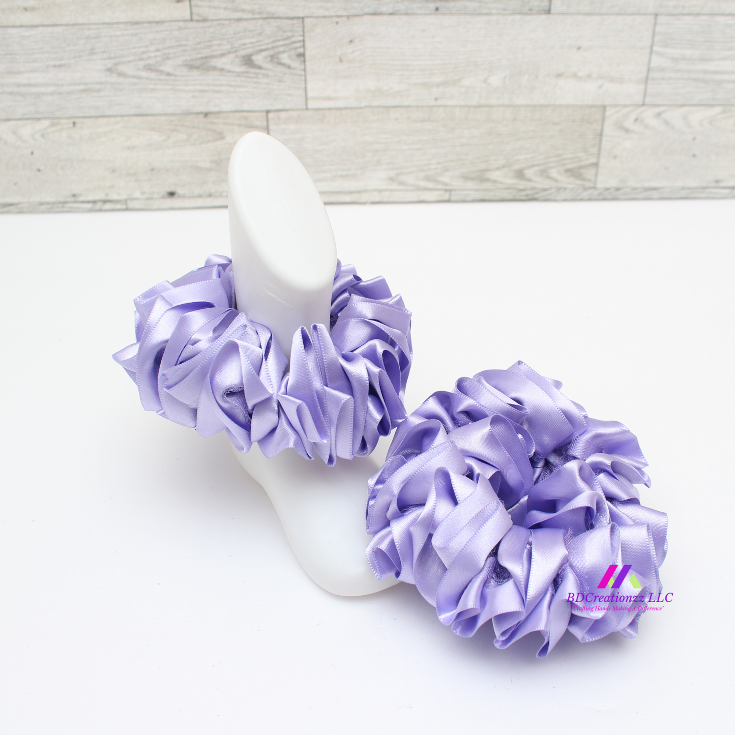 Lavender Ruffle Socks