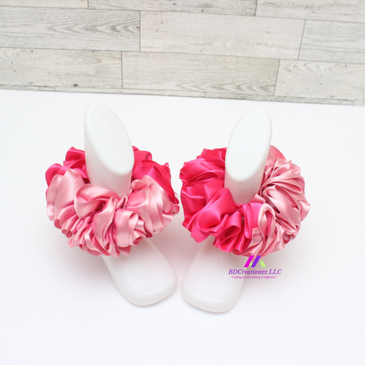 Light Pink Fashion  Ribbon Socks 
