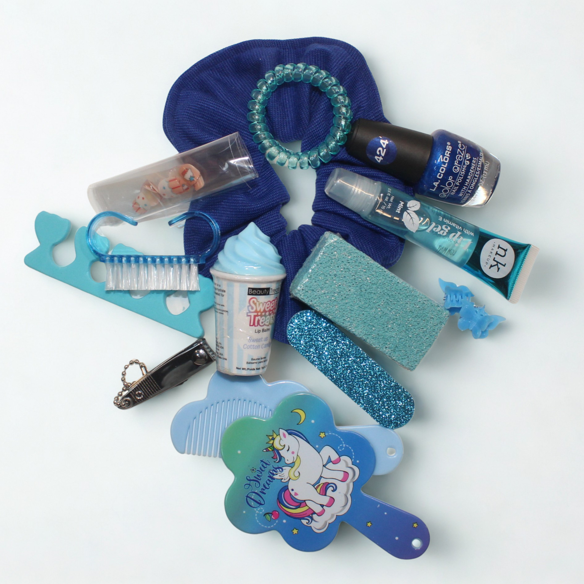 Pamper box for kids, tween girl spa set,