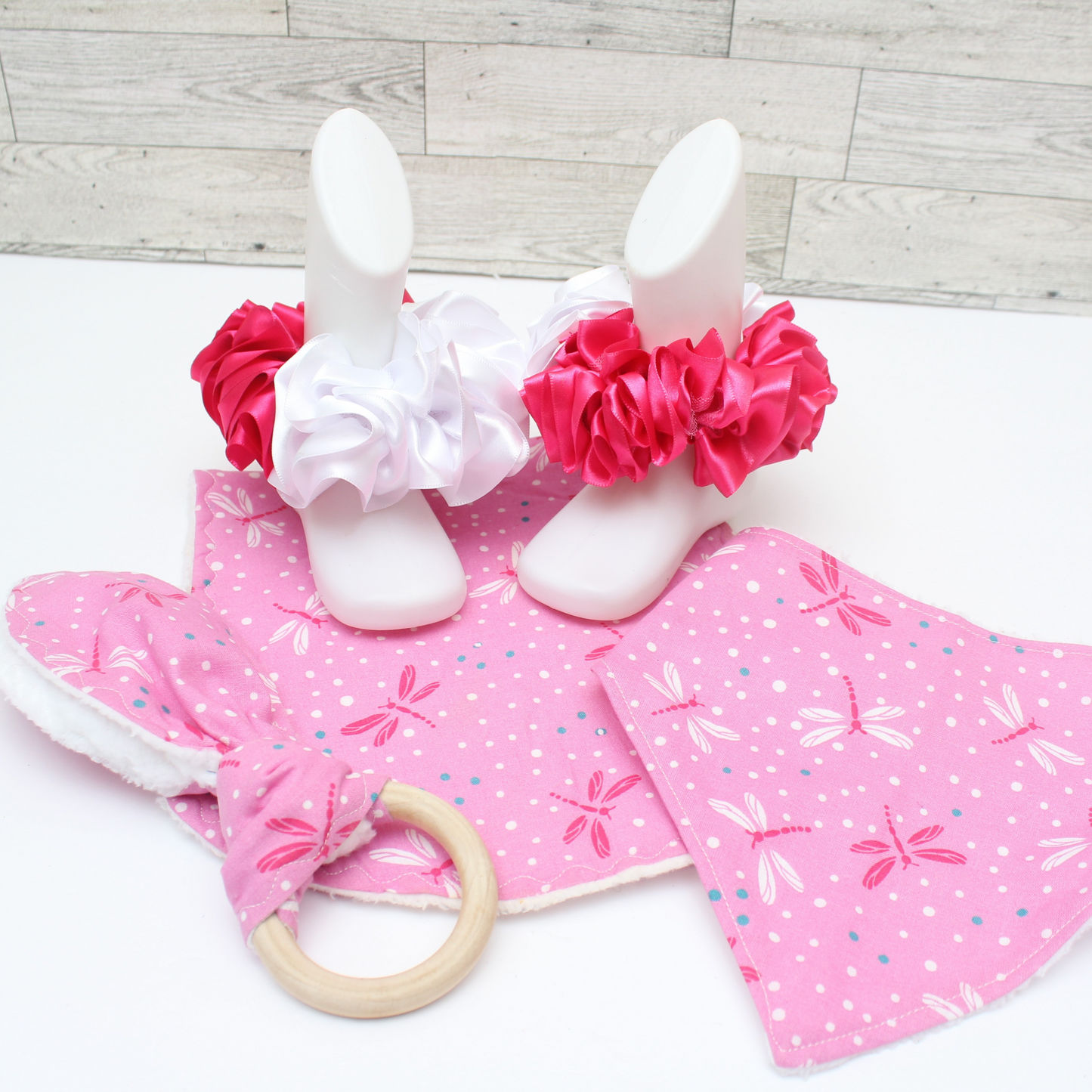 pink baby gift box