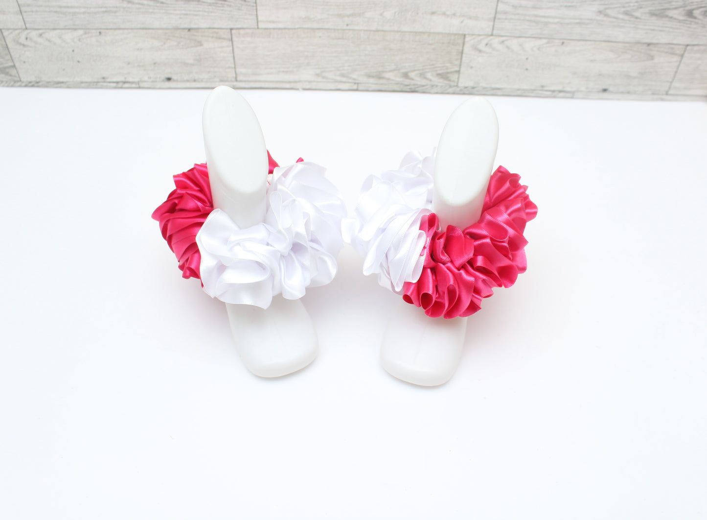 Hot Pink Ruffle Socks