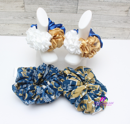 College Football Ruffle Socks