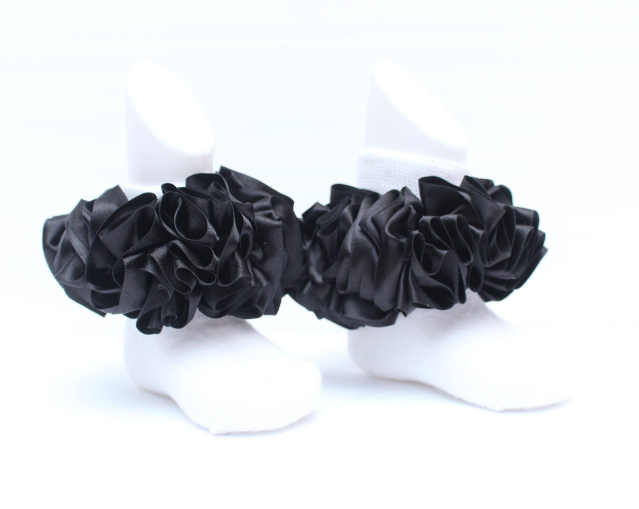 Black ruffle socks for sales toddlers