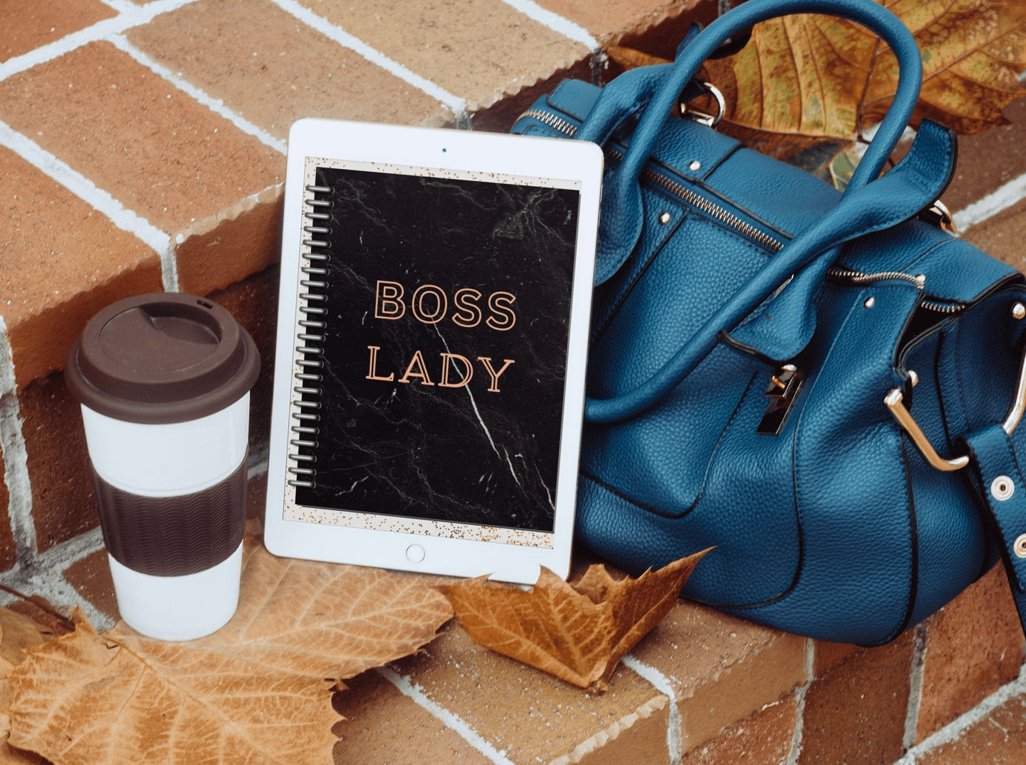 Organize Like a Boss: Hyperlinked Planner for Women in Business - BDCreationzz-