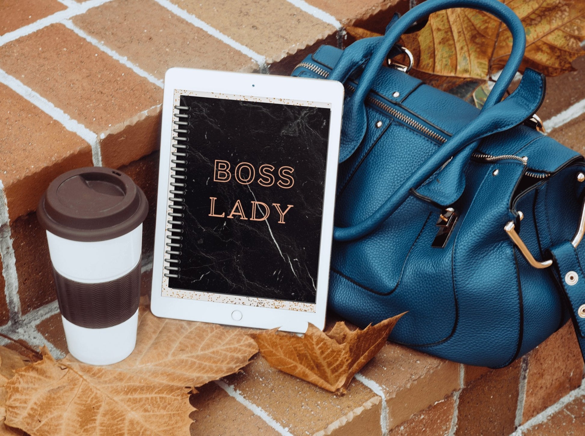 Organize Like a Boss: Hyperlinked Planner for Women in Business - BDCreationzz-